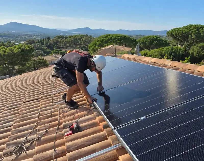 Installateur panneaux solaires Nantua — pose photovoltaïque sur toiture