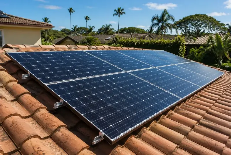 Installation de panneaux solaires à Nantua