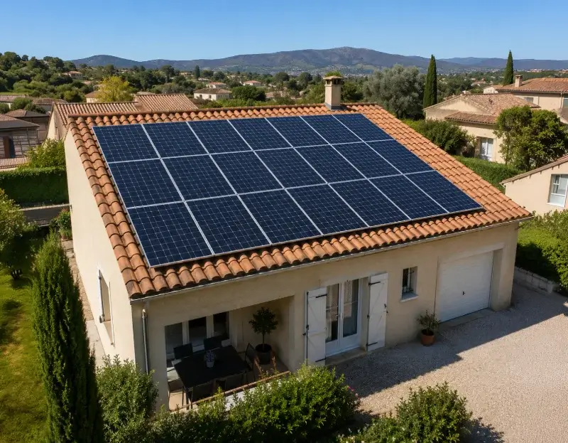 Prime à l'autoconsommation panneaux solaires Nantua — aide financière de l'État